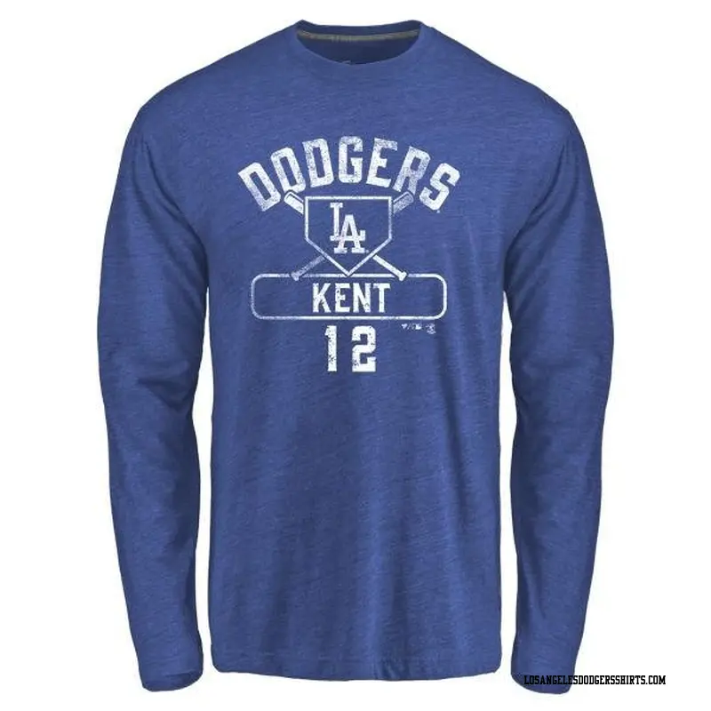 Youth Miguel Vargas Los Angeles Dodgers Backer Long Sleeve T-Shirt - Royal