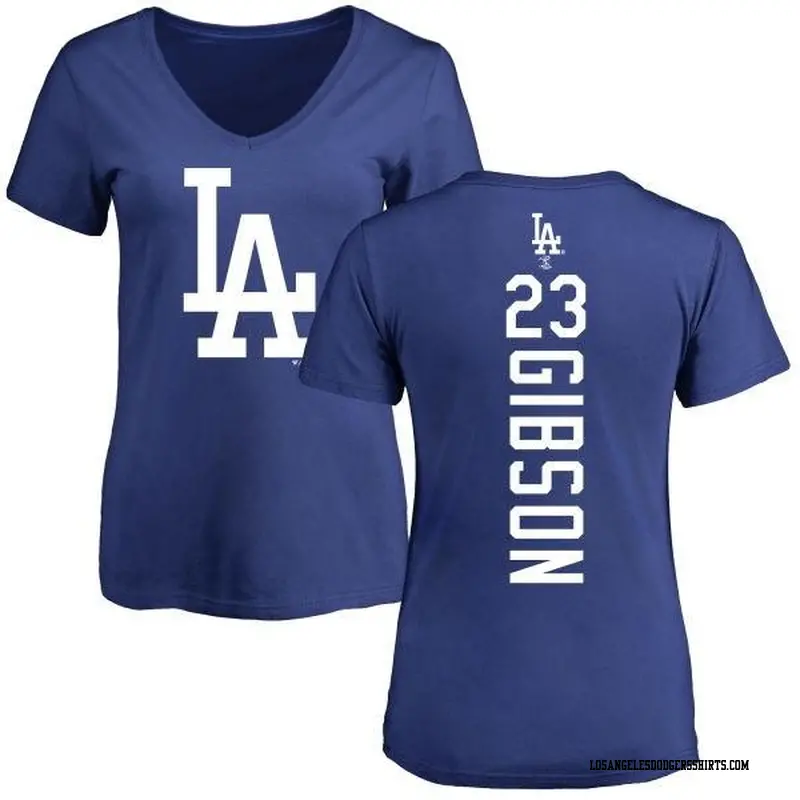 Men's Kirk Gibson Los Angeles Dodgers Roster Name & Number T-Shirt - Royal