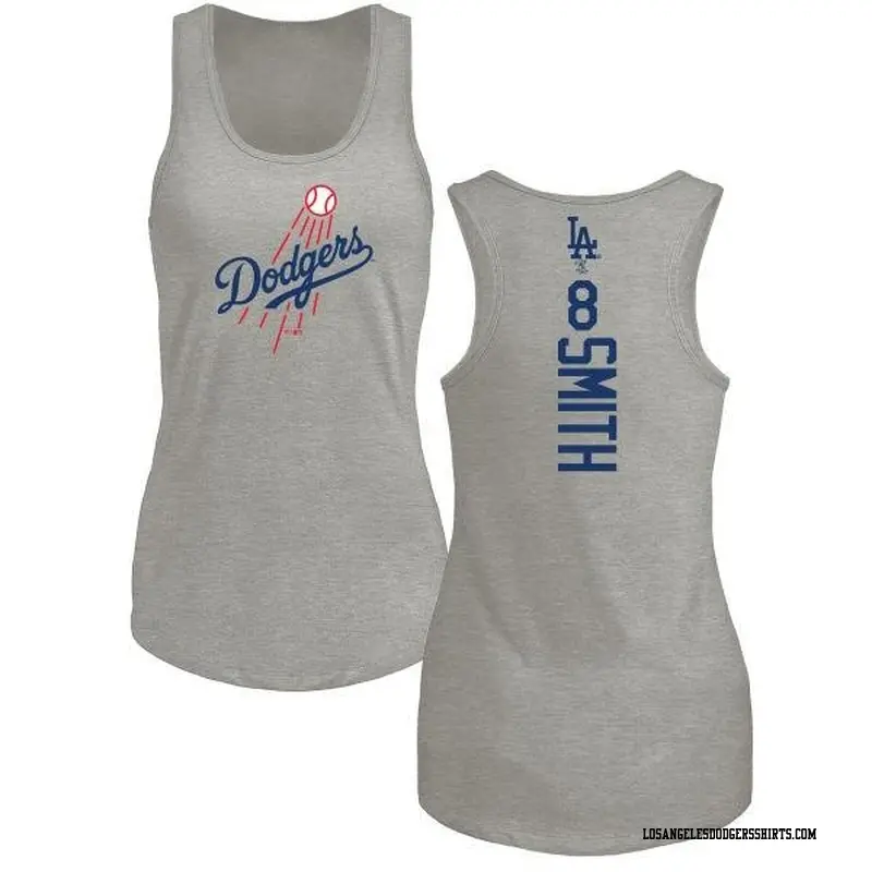 Men's Will Smith Los Angeles Dodgers Backer T-Shirt - Ash