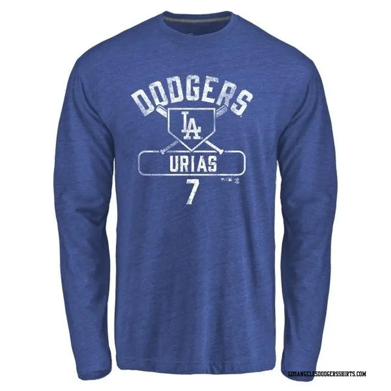 Men's J.D. Martinez Los Angeles Dodgers Backer T-Shirt - Ash